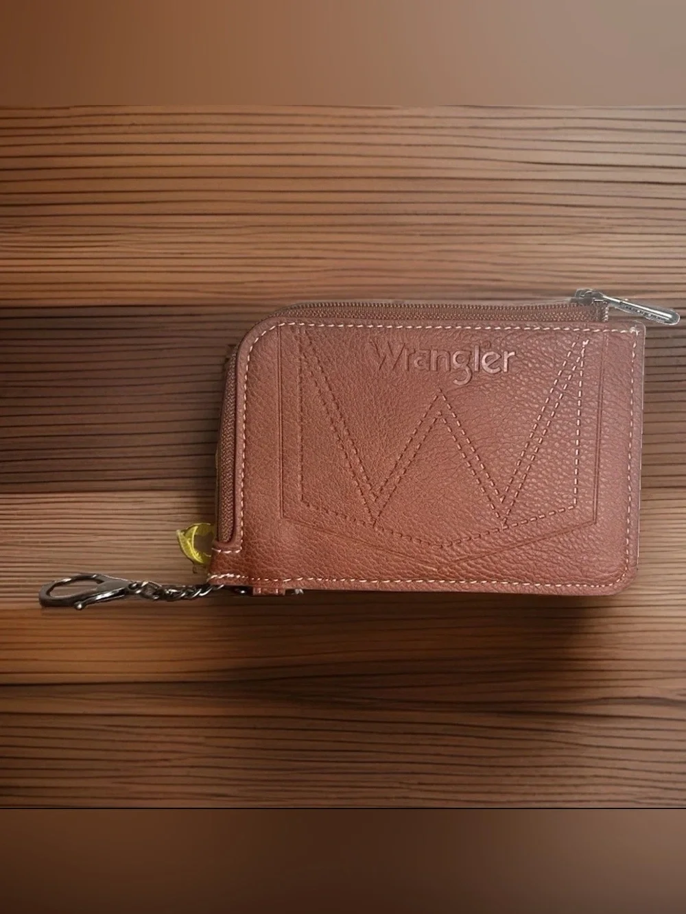 Mustard Montana West Wrangler Aztec Keychain Slim Compact Credit Card Holder